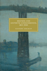 Idleness and Aesthetic Consciousness, 1815–1900