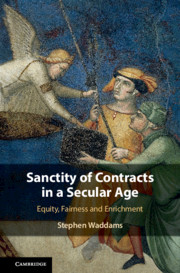 Sanctity of Contracts in a Secular Age