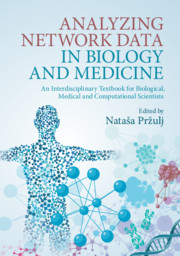 Analyzing Network Data in Biology and Medicine
