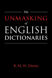 The Unmasking of English Dictionaries