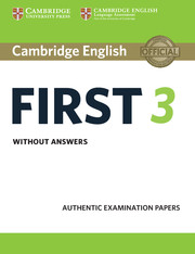 Cambridge English First 3