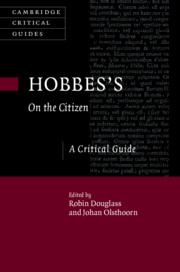Hobbes's <I>On the Citizen</I>