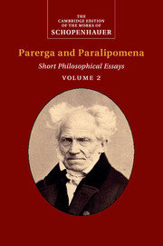The Cambridge Edition of the Works of Schopenhauer Cover art