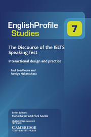 The Discourse of the IELTS Speaking Test