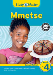 CAPS Mathematics (Sesotho) Level 4/Grade Study & Master Mathematics Learner’s Book (Sesotho)