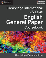 Cambridge International AS Level English General Paper Digital Coursebook (1 Year)