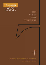 The Greek New Testament, Brown Cowhide TH518:NT