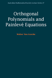 Orthogonal Polynomials and Painlevé Equations