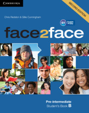 face2face Pre-intermediate B