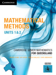 Picture of Mathematical Methods Units 1&2 for Queensland 