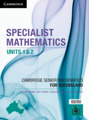 Picture of Specialist Mathematics Units 1&2 for Queensland