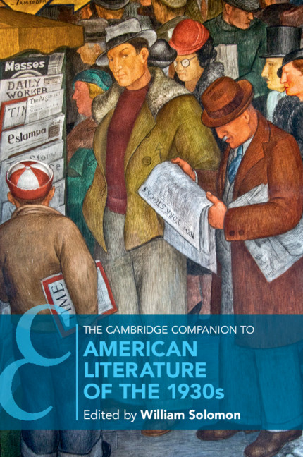 The Cambridge Companion To American Literature Of The 1930s