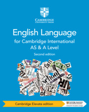 Cambridge International AS and A Level English Language Coursebook Cambridge Elevate Edition (2 Years)