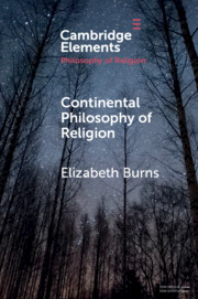 Continental Philosophy of Religion Book Cover