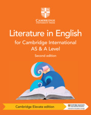 Cambridge International AS & A Level Literature in English Coursebook Cambridge Elevate Edition (2 Years)