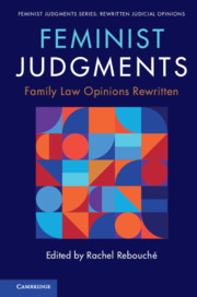 Feminist Judgments: Family Law Opinions Rewritten