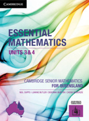 Picture of Essential Mathematics Units 3&4 for Queensland