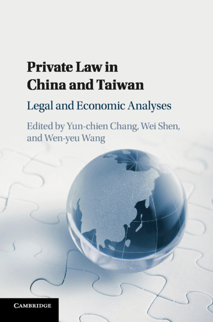 Application Part Ii Private Law In China And Taiwan