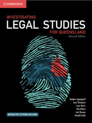 Investigating Legal Studies for Queensland Teacher Resource Package