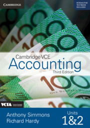 Picture of  Cambridge VCE Accounting Units 1&2 Third Edition (print and digital)