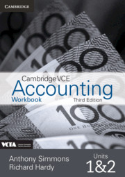 Picture of Cambridge VCE Accounting Units 1&2 Workbook