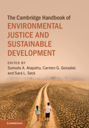 Book cover of The Cambridge Handbook of Environmental Justice and Sustainable Development