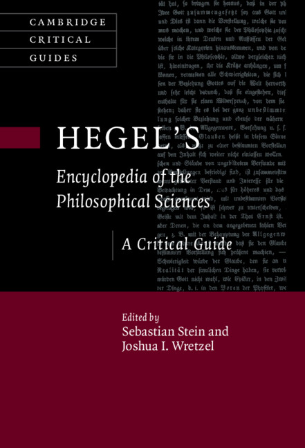 Hegel S Encyclopedia Of The Philosophical Sciences