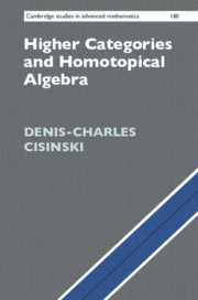 Higher Categories and Homotopical Algebra