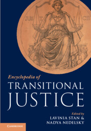 Encyclopedia transitional justice 2nd edition | Criminal law ...