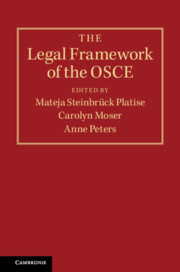 The Legal Framework of the OSCE