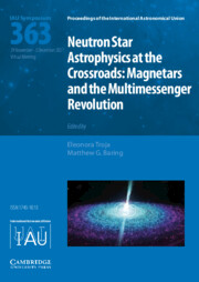 Neutron Star Astrophysics at the Crossroads (IAU S363)