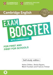 Cambridge English Booster with Answer Key for First and First for Schools - Self-study Edition