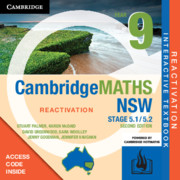 Picture of Cambridge Maths Stage 5 NSW Year 9 5.1/5.2 Reactivation (Card)