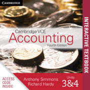 Picture of Cambridge VCE Accounting Units 3 and 4 Digital (Card)
