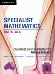Picture of Specialist Mathematics Units 3&4 for Queensland
