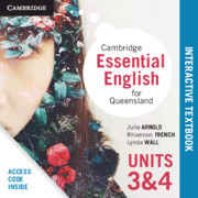 圖片 Cambridge Essential English for Queensland Units 3&4 (Digital)