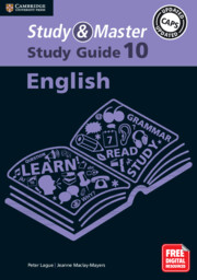 Study & Master English Study Guide (Blended) Grade 10