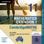 Picture of Cambridge Maths Stage 6 NSW Extension 1 Year 11 Online Teaching Suite (Card)