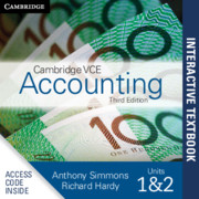Picture of Cambridge VCE Accounting Units 1 and 2 Digital (Card)