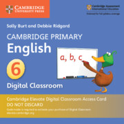 Cambridge Primary English Stage 6 Cambridge Elevate Digital Classroom Access Card (1 Year)