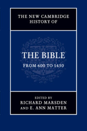 The New Cambridge History of the Bible