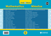 Study and Master Mathematics Level 6/Grade Flashcards (Sesotho)