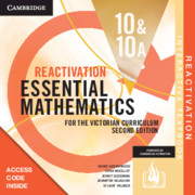 Picture of Essential Mathematics for the Victorian Curriculum Year 10 Reactivation Card