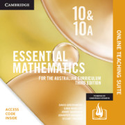 Picture of Essential Mathematics for the Australian Curriculum Year 10 Online Teaching Suite Card