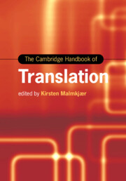 The Cambridge Handbook of Translation