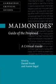 Maimonides' <I>Guide of the Perplexed</I>