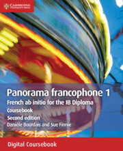 Panorama francophone Digital Coursebook (2 Years)