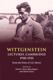 Wittgenstein: Lectures, Cambridge 1930–1933