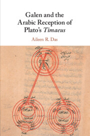 Galen and the Arabic Reception of Plato's <I>Timaeus</I>