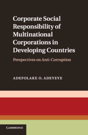 Corporate Social Responsibility of Multinational Corporations in Developing Countries